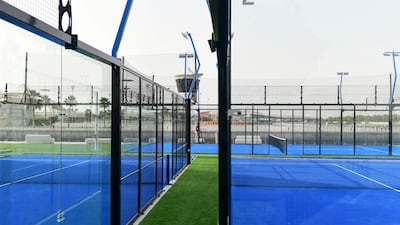 The space was formerly known as Yas Padel but has been rebranded to Marina Padel.