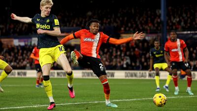 Important block on Guimaraes strike that looked goal-bound in 18th minute. Enjoyed his tussle with Wilson while Almiron tried and failed on several occasions to beat the defender. Getty Images
