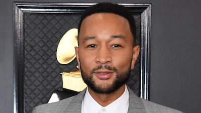 John Legend said that support of human rights for Palestinians should be 'a baseline human position'. AFP