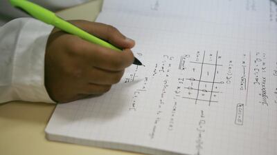 It's not fun to learn common core maths, says Maryam Ismail. Philip Cheung / The National