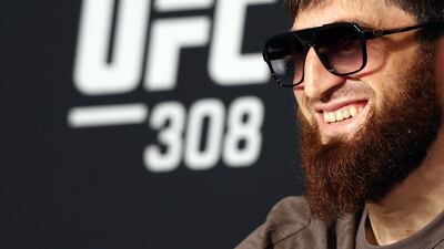 Magomed Ankalaev ahead of his fight against Aleksandar Rakic at UFC 308.