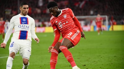 Alphonso Davies 8: Vital interception to prevent Messi getting shot in on goal in opening half and was making similar challenges at back in last five minutes. Almost scored a third for Bayern but denied by keeper. AFP