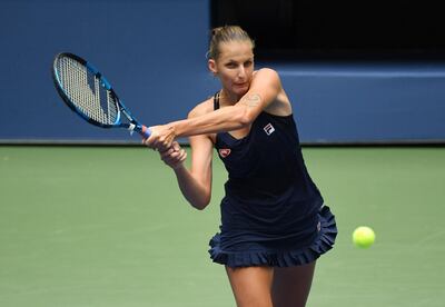 Karolina Pliskova was a straight sets winner in her US Open first round match. Reuters