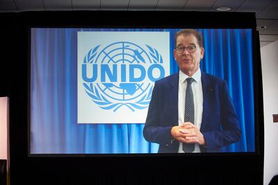 Gerd Muller, director general of the UN Industrial Development Organisation (Unido). Photo: GMIS America