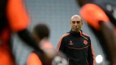 Roberto Di Matteo is not in the same class as the top football coaches, according to our columnist. Adrian Dennis / AFP