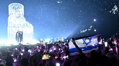 The Eurovision Song Contest, the world's largest live music competition, faces the possibility of mass withdrawals over Israel's participation. AFP