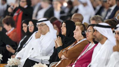 Reem Al Hashimy, Minister of State for International Cooperation. Victor Besa / The National