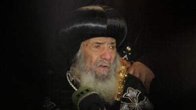 Coptic Pope Shenouda III has called on the Egyptian government to address Christian grievances about discrimination.