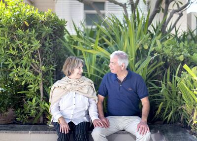 Zakieh had to move from Lebanon to Kuwait because of the civil war in the 1980s. Reem Mohammed / The National