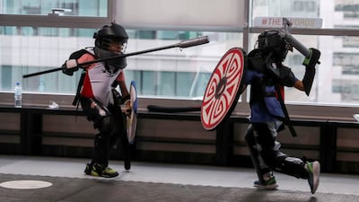The Sword Fencing Club in Abu Dhabi is especially popular among children