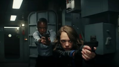 A scene from the movie Captain America: Brave New World featuring Shira Haas. Photo: Marvel Studios