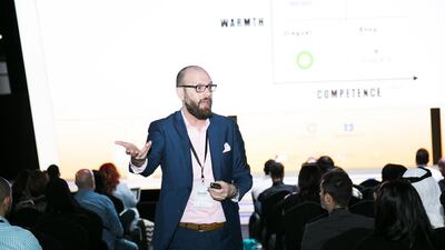 Marketer and lecturer Nikolaos Dimitriadis says people are hard-wired to operate through empathy. Courtesy Dubai Lynx