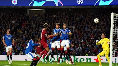 Liverpool's Roberto Firmino levels at 1-1. PA