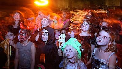 Spooky food, scary activities and costume competitions entranced children at the Madinat Jumeirah Amphitheatre.