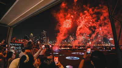 Topgolf will host a New Year's Eve party with a live DJ, buffet and free-flowing beverages. Photo: Topgolf Dubai