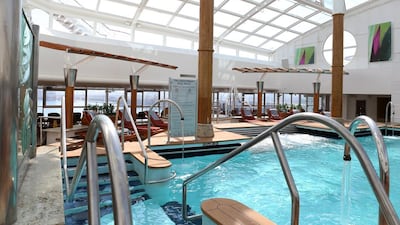 A swimming pool on the Celebrity Constellation. Delores Johnson / The National