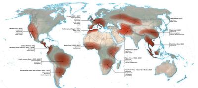 The World Drought Atlas depicts the systemic nature of drought risks and how they are interconnected across the globe. UNCCD