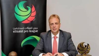 Colin Smith is well-versed with the marketing aspect of the sport. Courtesy Pro League Committee