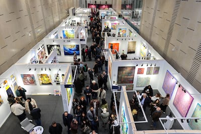 The art fair in Egypt is a chance for regional galleries to connect. Photo: Art Cairo