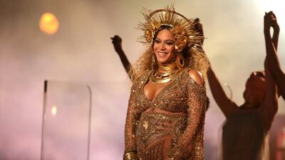 Beyonce performing live at the Grammy awards in Los Angeles on February 12. Lucy Nicholson / Reuters / File