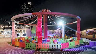 There are plenty of places for the kids to play. Pawan Singh / The National