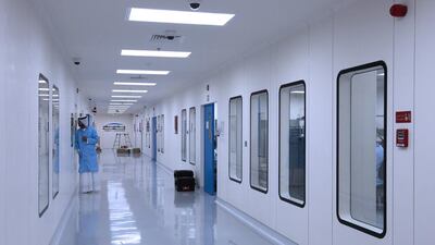 Nayif was created in a sterile, high-tech environment. Jeffrey E Biteng / The National