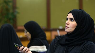 Oasha Al Mazrooei, head of learning resources for the Ministry of Education, says that libraries are now becoming LRCs – learning resource centres. Delores Johnson / The National