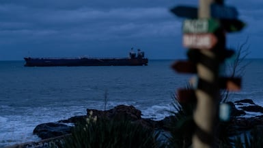 Analysts say that an additional 215 million barrels of oil have accumulated on water since September, prompting comparisons with the 2020 coronavirus crisis period. Getty Images