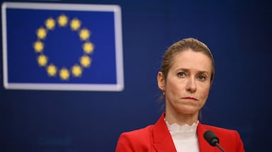 EU foreign affairs minister Kaja Kallas has criticised Tehran's 'heavy-handed response' to the protests. AFP