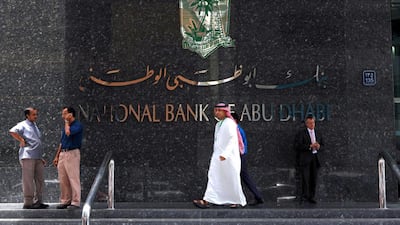 National Bank of Abu Dhabi (NBAD) on Khalifa Street. Ravindranath K / The National