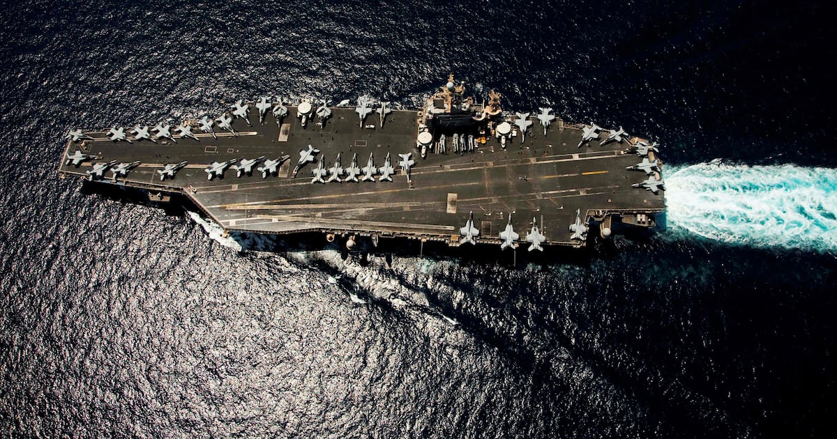 US-Militär schießt iranische Drohne im Arabischen Meer ab.