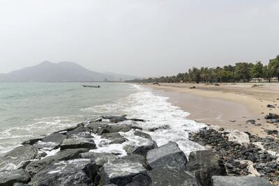 Khor Fakkan on the east coast of the UAE. Antonie Robertson / The National
