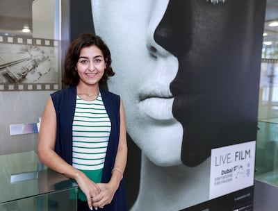 Saudi director and writer Shahad Ameen. Victor Besa for The National.