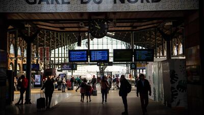 The Gare du Nord is one of Europe's biggest railway stations. AFP