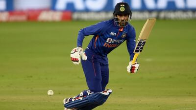 Debutant Deepak Hooda remained unbeaten in the chase. AFP