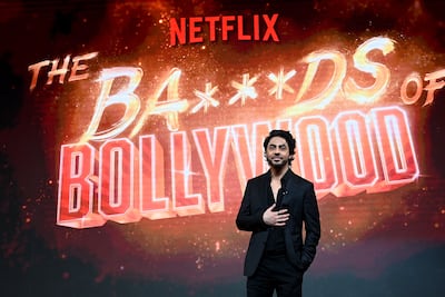 Aryan Khan at the preview of his directorial debut on Wednesday night in Mumbai. AFP