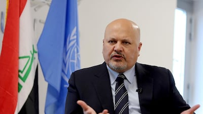 Karim Ahmad Khan, the head of the UN investigative team, said it had developed an app to help ISIS victims present evidence against their abusers. AFP