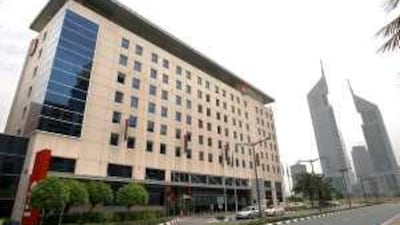 Ibis hotel in World trade centre in Dubai.
