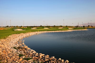 The 17th hole of the Al Ain Equestrian, Shooting & Golf Club. Photo: Al Ain Equestrian, Shooting & Golf Club