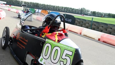 The final day of the challenge was held at Al Forsan International Sports Resort in Abu Dhabi. Delores Johnson / The National