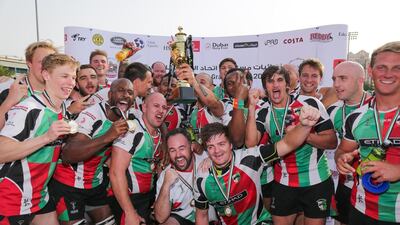 Abu Dhabi Harlequins swept the board with an unprecedented five trophies in 2016/17. The National