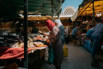 The fripe have long been a staple of the Tunisian wardrobe, and offer affordable options to those for whom new clothing is out of reach. Erin Clare Brown / The National
