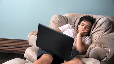 Online learning during the Covid-19 pandemic is said to have contributed to a surge in case of short-sightedness in children. Getty