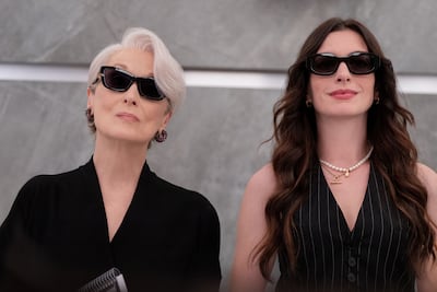Meryl Streep and Anne Hathaway in The Devil Wears Prada 2. Photo: 20th Century Fox