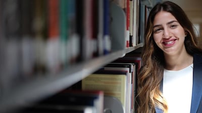 Farah Shamout, a student at NYU Abu Dhabi, is using her engineering skills to further biomedical research. Delores Johnson / The National