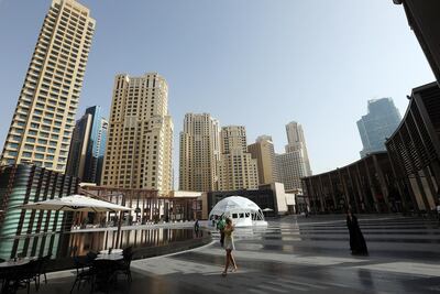 The Walk at JBR in Dubai. Satish Kumar / The National