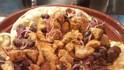 The Iranian grill at Flavours, Sheraton Abu Dhabi Hotel and Resort.
