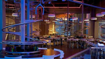 ROGO’s Roller Coaster Restaurant now hosts children’s parties. Courtesy ROGO’s Roller Coaster Restaurant
