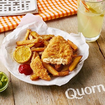 Fish-alternatives, such as battered fishless fillets from UK meat substitute company Quorn, are expected to become more popular in 2021. Instagram/ @quorn_uk
