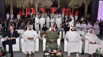 The plan was announced at a ceremony on Monday to mark the 15th anniversary of DIC, the first non-industrial free zone, attended by Sheikh Mohammed bin Rashid, the Vice President and Ruler of Dubai. Courtesy Dubai Government Media Office